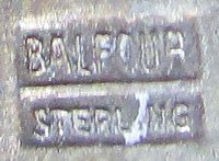  US WWII Sterling Silver, Lt. Colonel, Shoulder Rank, Balfour Mfg — image 4
