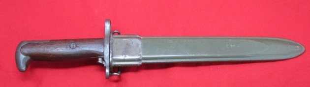  US WWII Modified M1 Garand Bayonet, UC 1942, Clipped Point — image 2