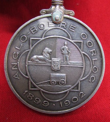  South Africa, Medalie voor de Anglo-Boer Oorlog Medal, Named — image 3