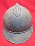 French WWI Adrian Helmet Shell