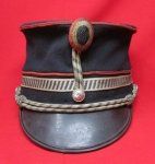 Belgian Post WWII Gendarmerie Shako, Rijkswacht