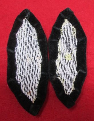  US 19th Century Police Official Shoulder Straps, Gold Wire Embroidery — image 3