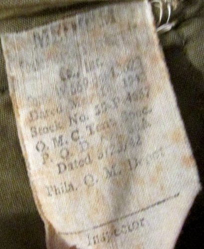  US WWII Reversible White/Green Fur Trimmed Parka, 1942, Medium — image 4