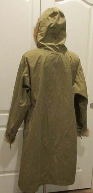  US WWII Reversible White/Green Fur Trimmed Parka, 1942, Medium — image 5