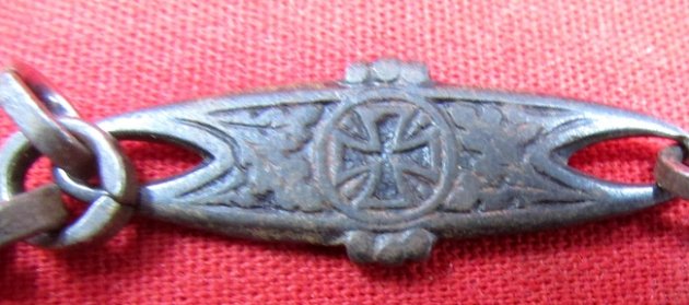  German WWI Era Patriotic Watch Fob, Prussia Order of the Red Eagle — image 4