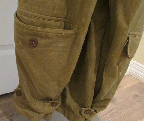  US WWII Aviators Worsted Wool Flying Suit, AN 6550 Suit, Size 42 — image 4