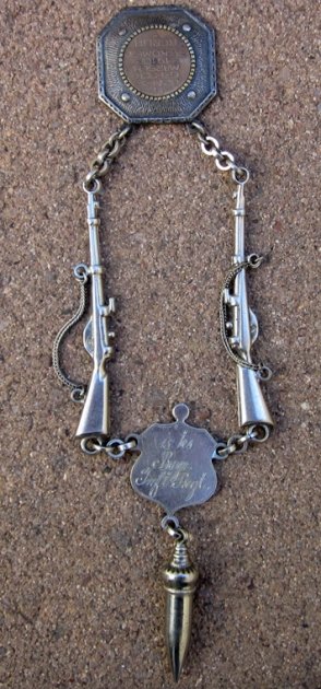  German Pre WWI 15th Bavarian Infantry Regiment Watch Fob, 1910 — image 6