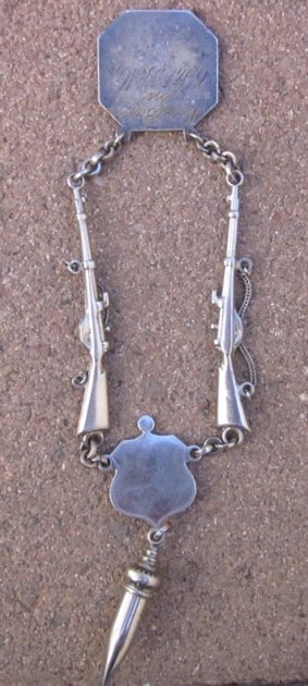  German Pre WWI 15th Bavarian Infantry Regiment Watch Fob, 1910 — image 7