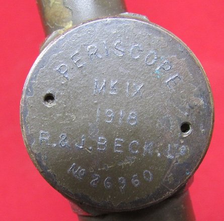  British WWI, Handheld Trench Periscope,  Mk IX, Beck Ltd 1918 — image 4