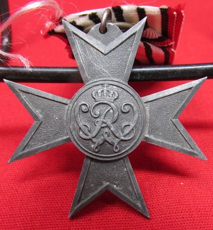  German WWI Prussian Medal for War Assistance & Documents, 1917 — image 5