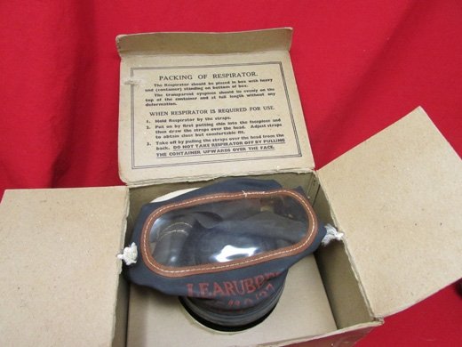  British WWII Civilian Respirator 1937, Mrs. Cox — image 2