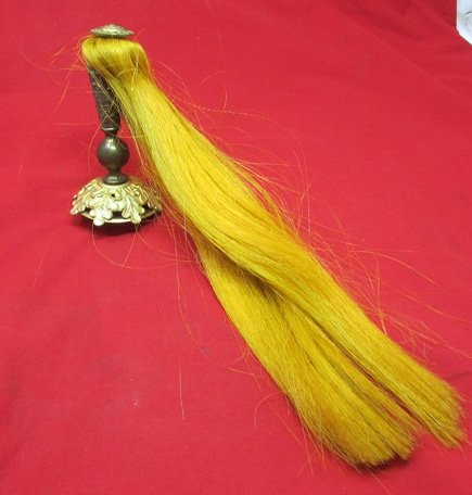  US Indian Wars Cavalry Enlisted Dress Helmet Socket & Plume — image 2