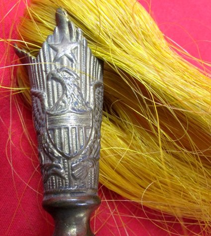  US Indian Wars Cavalry Enlisted Dress Helmet Socket & Plume — image 3