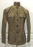 US Pre WWI Army Enlisted Green Cotton Coat, Coastal Artillery, …
