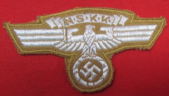  German WWII, NSKK Sleeve Eagle — image 2