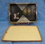 Japanese WWII Guards Signal Unit Sake Tray & Original Box