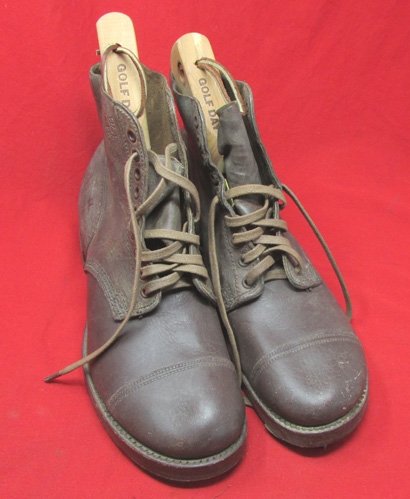  British WWII Officers Combat Shoes, 1945, 9 C — image 2