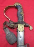German Imperial Era, Cavalry Officer Lionhead Sword & Knot, Clemmens …
