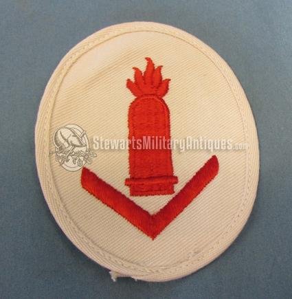  German WWII Kriegsmarine Sleeve Rate, Gun Commander Small Caliber — image 2