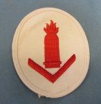 German WWII Kriegsmarine Sleeve Rate, Gun Commander Small Caliber