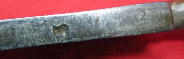  US Civil War Import, Austrian M1849 Augustin Carbine Bayonet — image 3