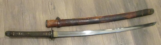  Japanese WWII Late War Type 44 Officer's Katana — image 3