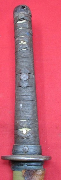  Japanese WWII Late War Type 44 Officer's Katana — image 6