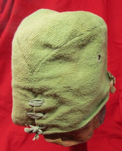  Japanese WWII Army Issue EM Wool Hat, Metal Star — image 4