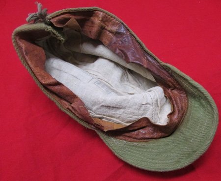  Japanese WWII Army Issue EM Wool Hat, Metal Star — image 7
