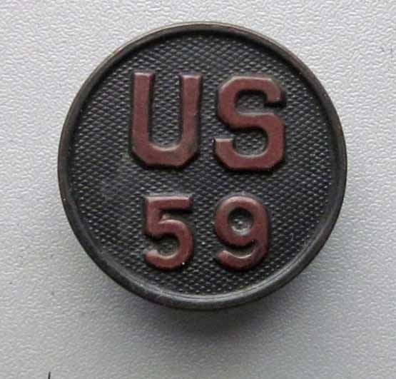  US WWI Type 1 Collar Disc, US 59 — image 2