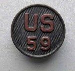 US WWI Type 1 Collar Disc, US 59