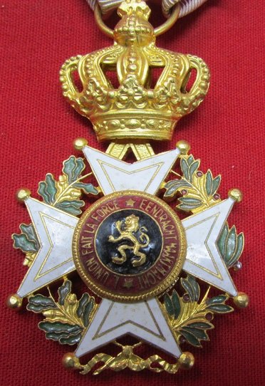  Belgian, Order of Leopold, Officer Class — image 3