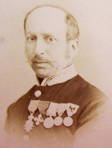  French 2nd Empire CDV, Decorated Officer, Mexico Campaign Veteran — image 3