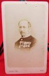French 2nd Empire CDV, Decorated Officer, Mexico Campaign Veteran