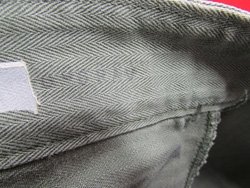  US WWII P1941 USMC HBT Issue Utility Trousers, Named — image 6