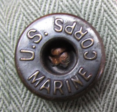  US WWII P1941 USMC HBT Issue Utility Trousers, Named — image 8