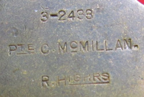  British WWI Medal Set of 4, Royal Highlanders (Black Watch) NCO, — image 4