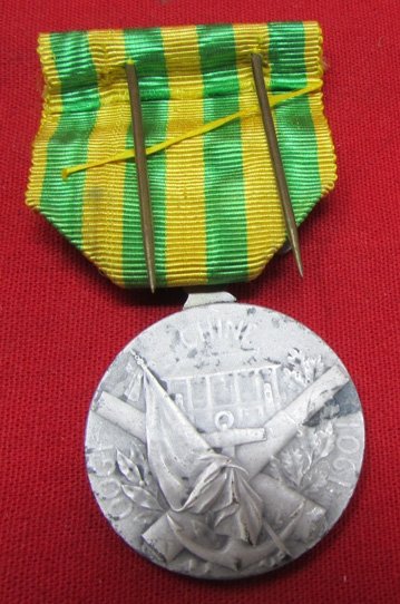  French Boxer Rebellion Campaign Medal and Ribbon — image 4