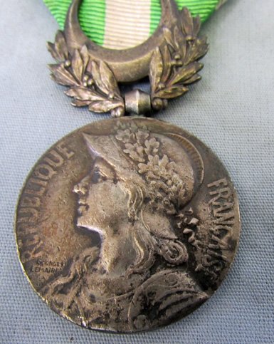  French Pre WWI, Moroccan Campaign Medal, 1909 — image 2
