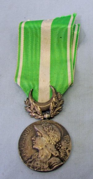  French Pre WWI, Moroccan Campaign Medal, 1909 — image 3