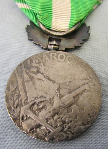  French Pre WWI, Moroccan Campaign Medal, 1909 — image 4