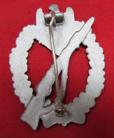  German WWII Infantry Assault Badge, Silver — image 3