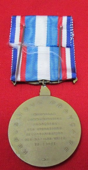  French Korean War Service Medal — image 3