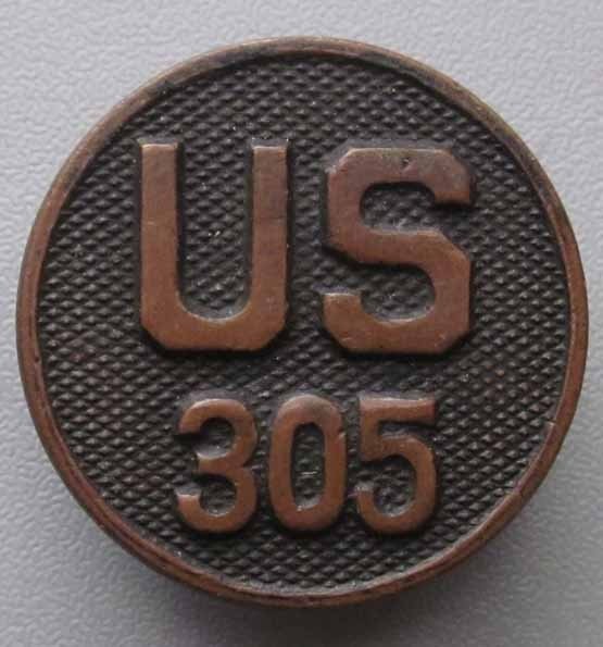  US WWI Type 1 Collar Disc, US 305 — image 2