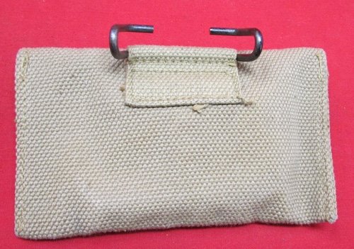  US WWII M1924 Carlisle Bandage Pouch, British Made — image 3