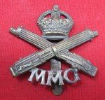 British WWI, Motor Machine Gun Corps Cap Badge