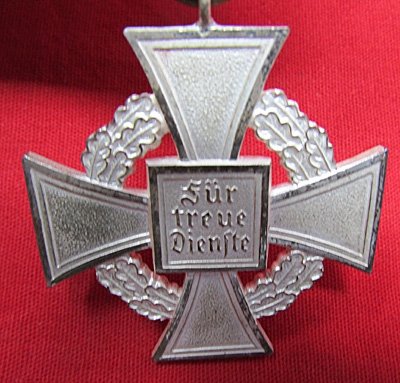  German WWII 25 Year Faithful Service Cross — image 4