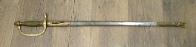 US Civil War M1840 Musician's Sword, Emerson & Silver 1863 — image 2