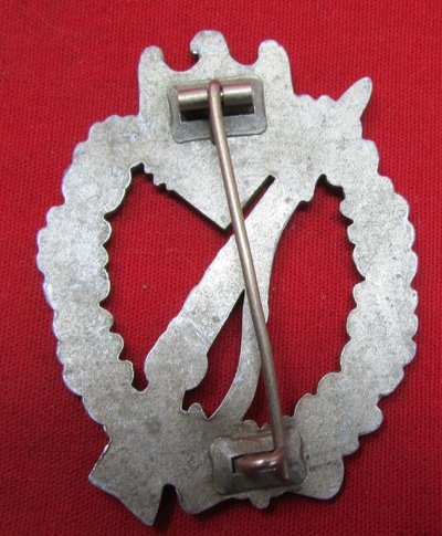  German WWII Infantry Assault Badge, Silver, 2.09 Weber — image 3