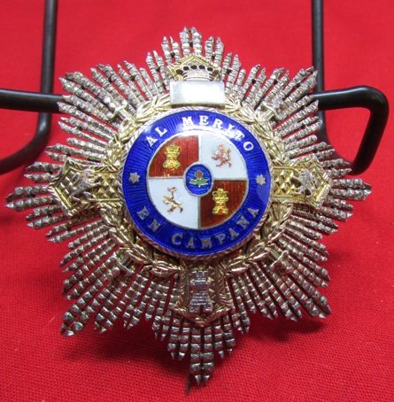  Spain, Franco Era, War Cross Breast Star — image 3